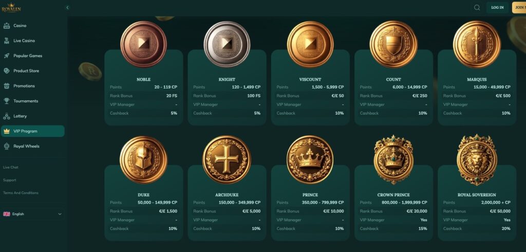 Royalen Casino – Best Non GamStop Casino For Bonuses & Premium Rewards